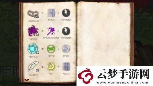 我的世界神秘時(shí)代4元素合成表大全